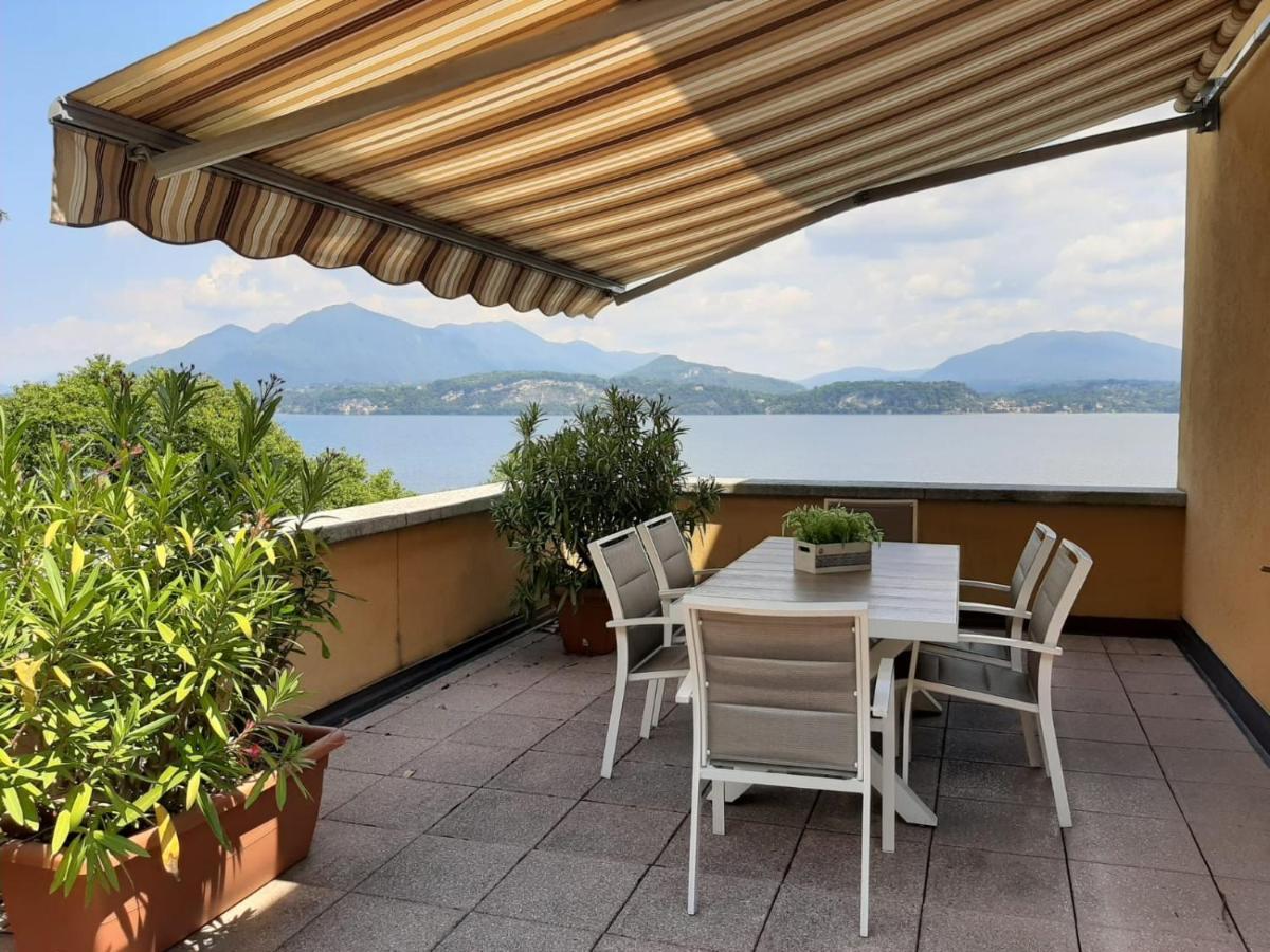 Bmp Apartment Gioiosa 1 Terrazza Vista Lago 벨지라테 외부 사진